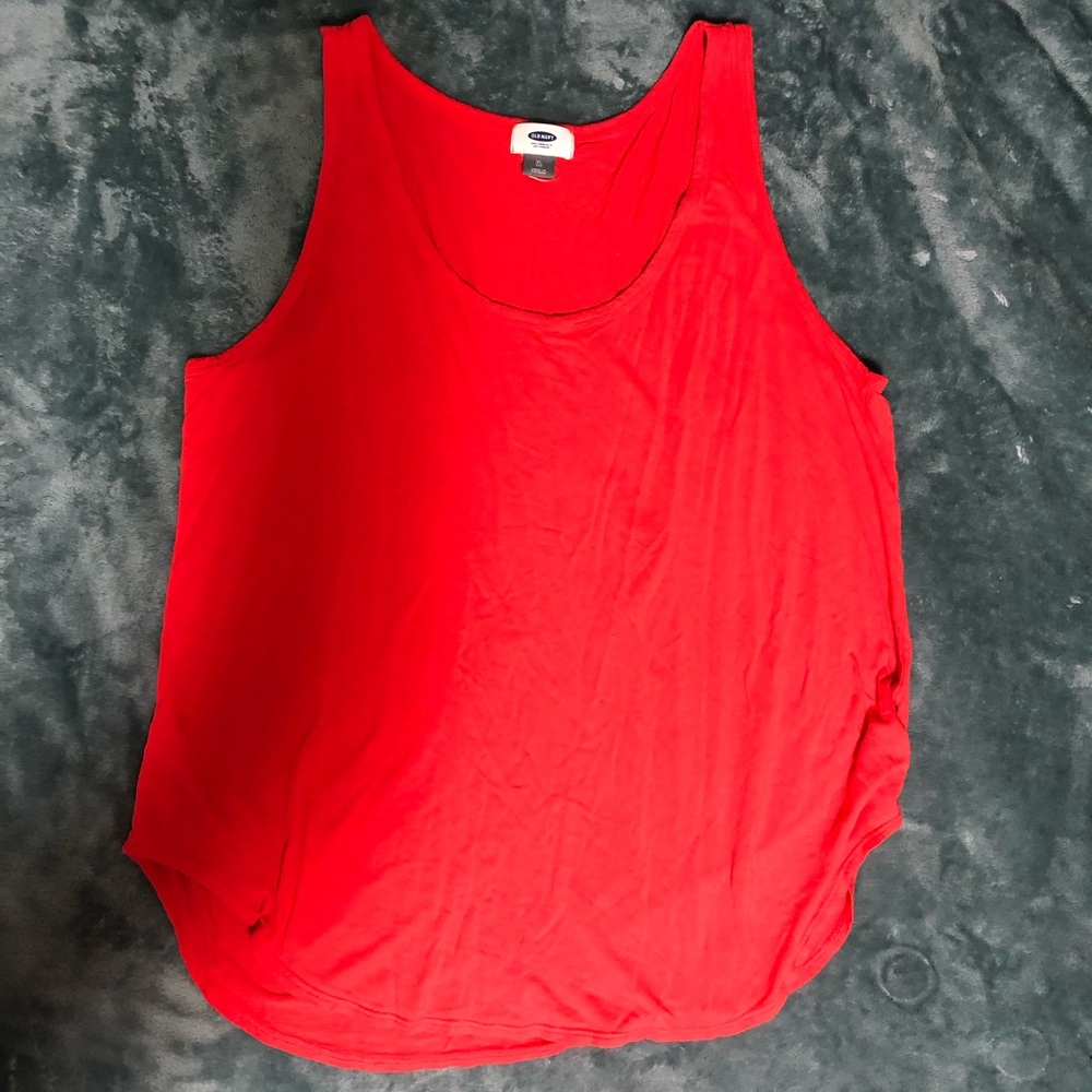 Orange Tank Top